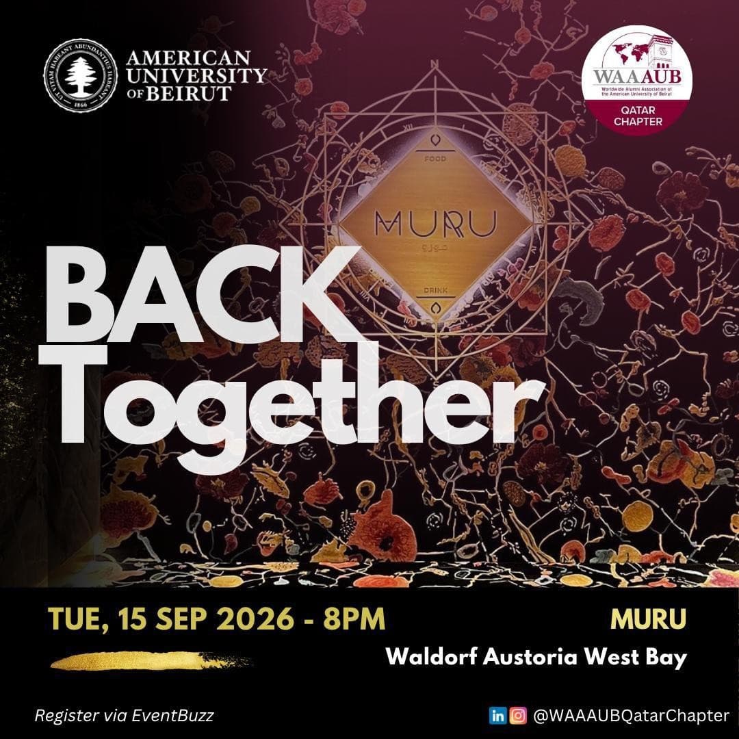 Back Together: Join Us at MURU on 15 September